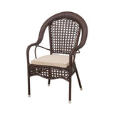 Outdoor All-Weather Resistant Rattan Wicker 5-Piece Dining Set