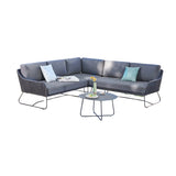 5-Seater L-Shape Outdoor Rope Sofa Set