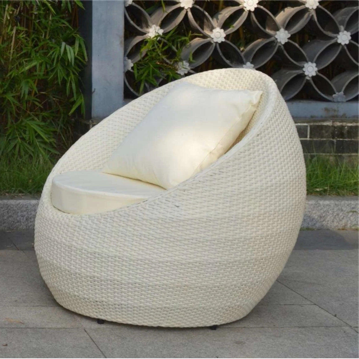4-Piece Outdoor Rattan Wicker Patio Sofa Set
