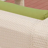 4-Piece Outdoor Rattan Wicker Patio Sofa Set