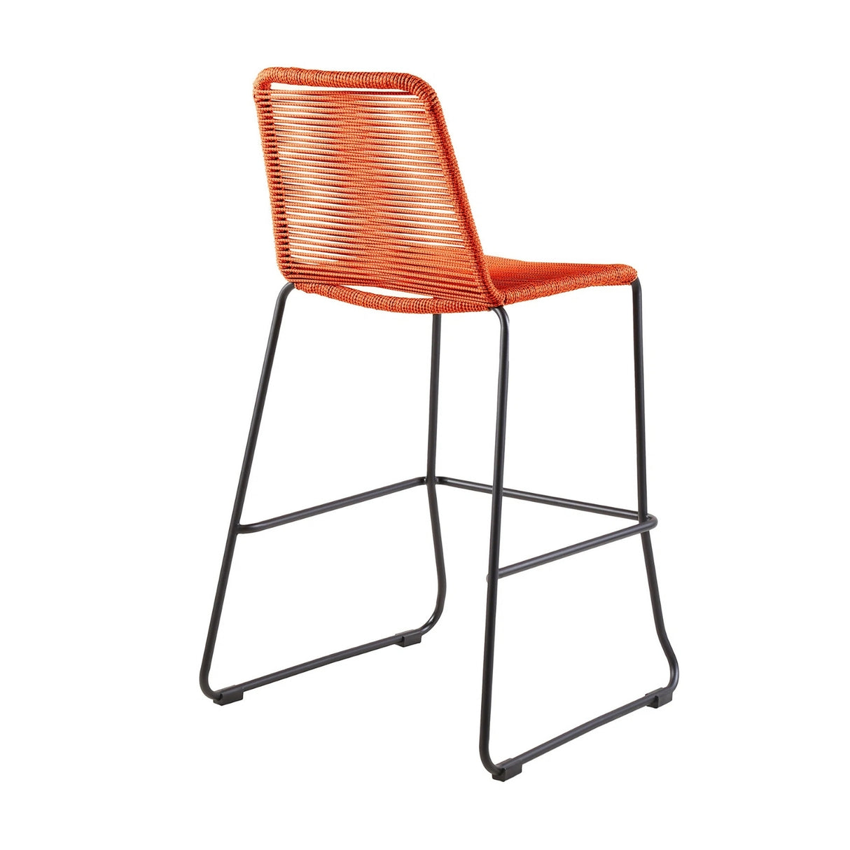 2-Piece Outdoor Rope Bar Chairs – Stylish Comfort Built to Last