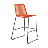 2-Piece Outdoor Rope Bar Chairs – Stylish Comfort Built to Last