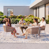 Outdoor Rope 5-Piece Patio Dining Set