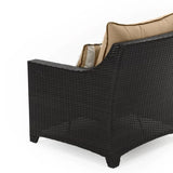 Outdoor All-Weather Rattan Wicker Three Seater Sofa