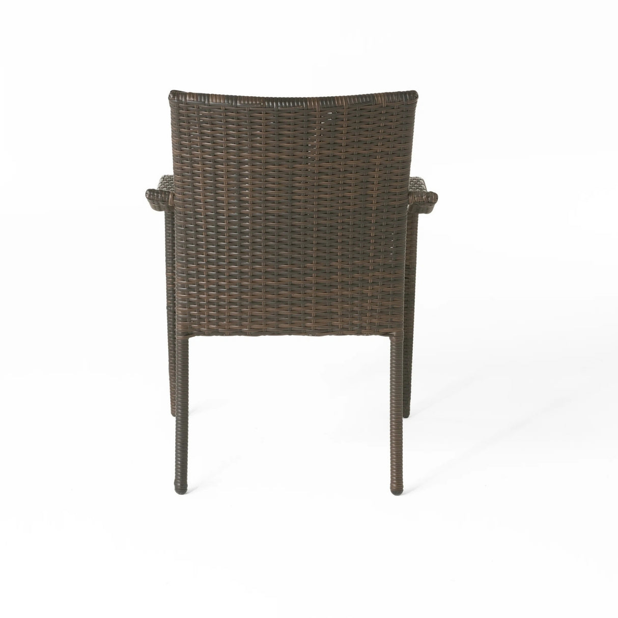 4-Piece Outdoor Rattan Wicker Patio Dining Chairs