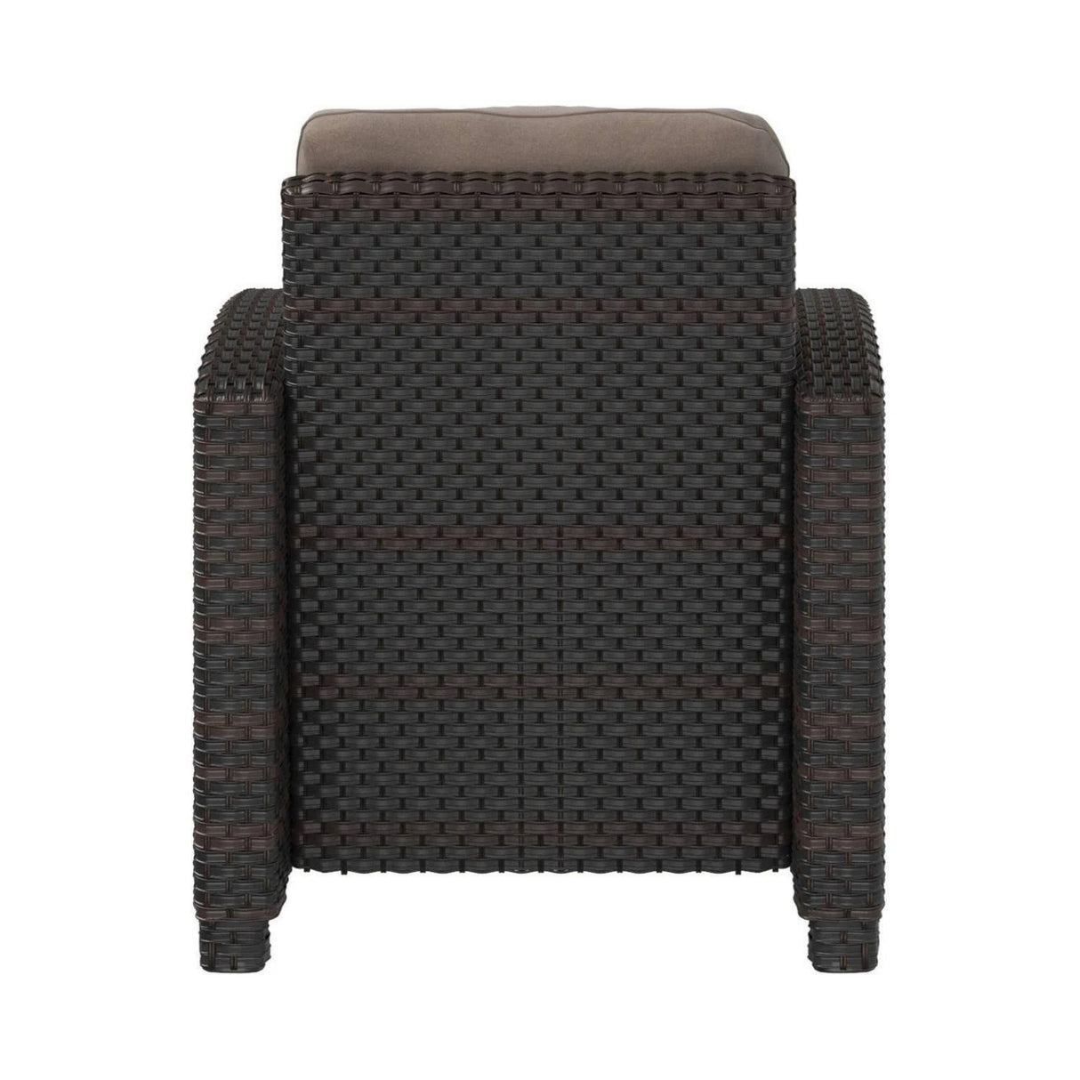 1-Piece Outdoor Wicker Single Seater Sofa