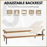 10 Seater Outdoor Rope Sofa Set with Ottoman, Loungers, Center Table & Side Tables