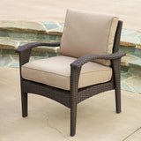 4 Pieces Patio Furniture Set, Outdoor Sectional Sofa