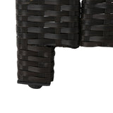 Outdoor All-Weather Wicker 3-Seater Sofa