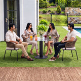 All Weather Resistant 5-Piece Outdoor Dining Set