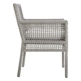 1-Piece Outdoor Rattan Wicker Patio Dining Chair