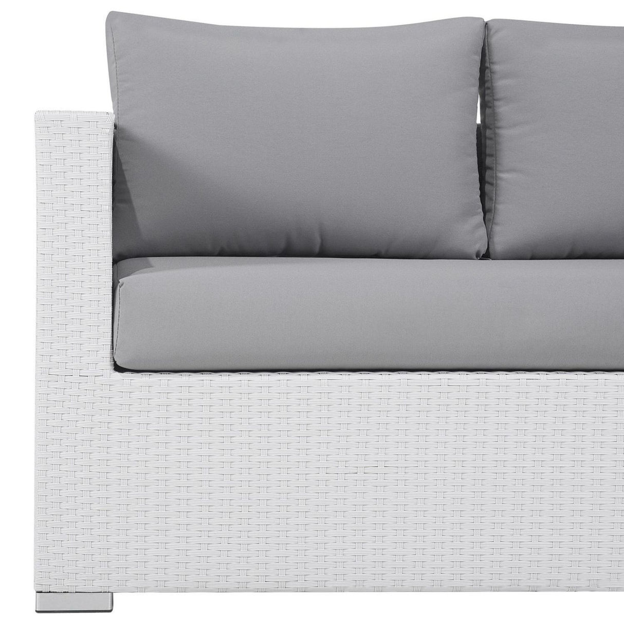 7-Piece L-Shaped Outdoor Sectional Sofa