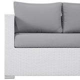 7-Piece L-Shaped Outdoor Sectional Sofa