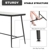 Premium Outdoor Rope 5-Piece Bar Set With a High-Top Table