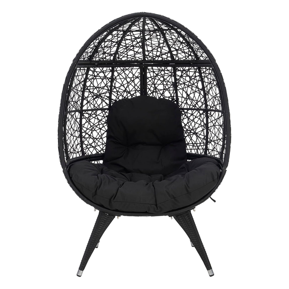 Outdoor All-Weather Wicker Egg Chair