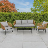 5-Seater Outdoor All-Weather Rope Sofa Set