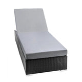 Outdoor 2-Piece Chaise Lounge Chair with Adjustable Settings and Cushions