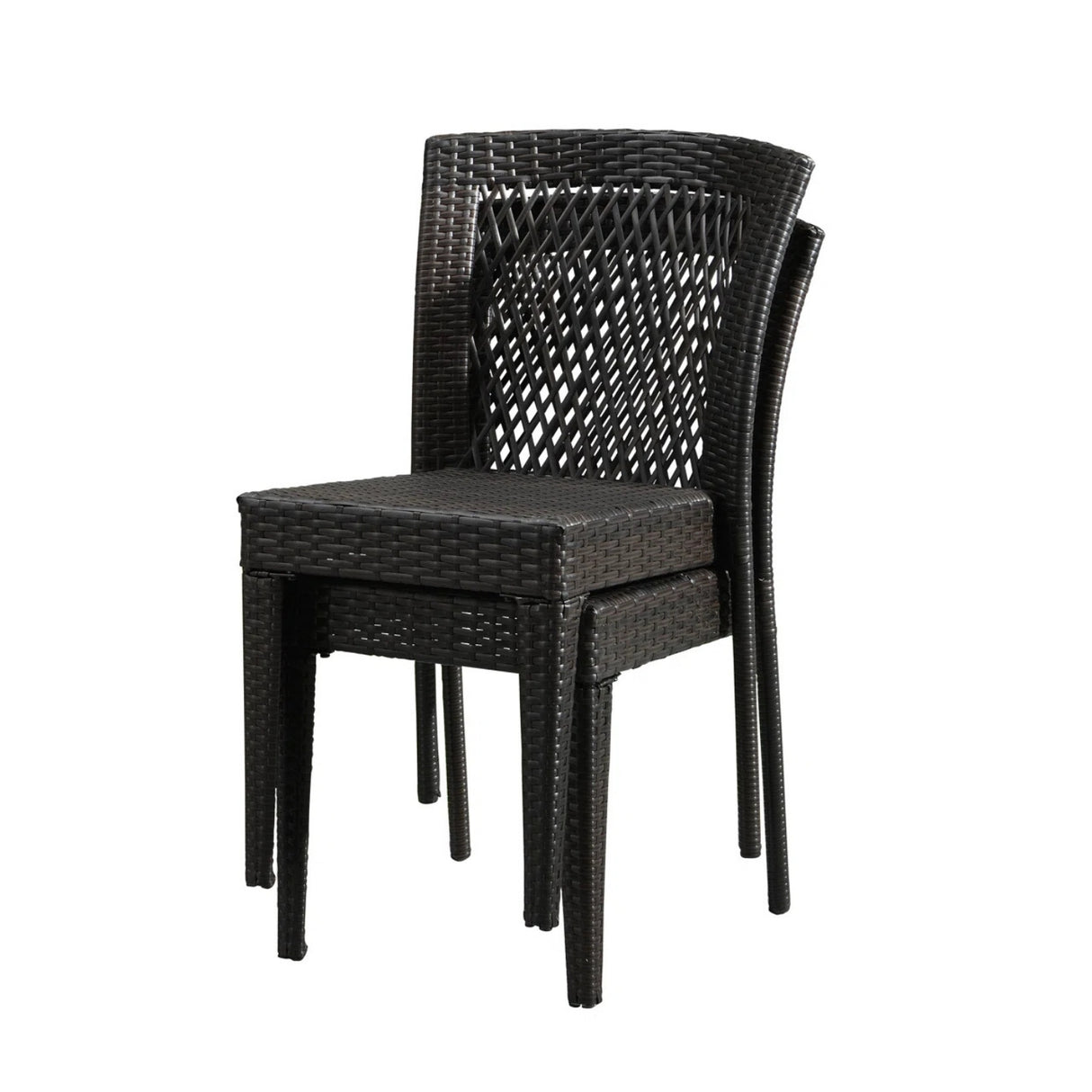 Outdoor Rattan Wicker Patio Dining Chairs