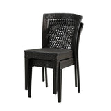 Outdoor Rattan Wicker Patio Dining Chairs
