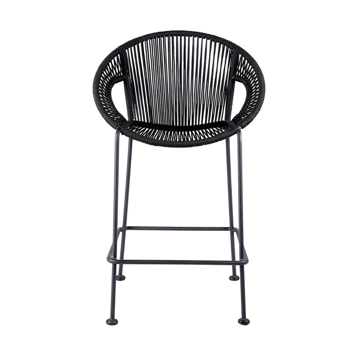 2-Piece Outdoor Rope Bar Chairs – Stylish Comfort Built to Last