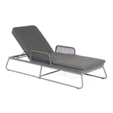 Outdoor Rope Lounge Chair With Side Table