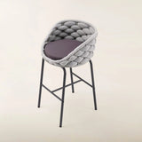 2-Piece Outdoor Rope Bar Chairs – Stylish Comfort Built to Last