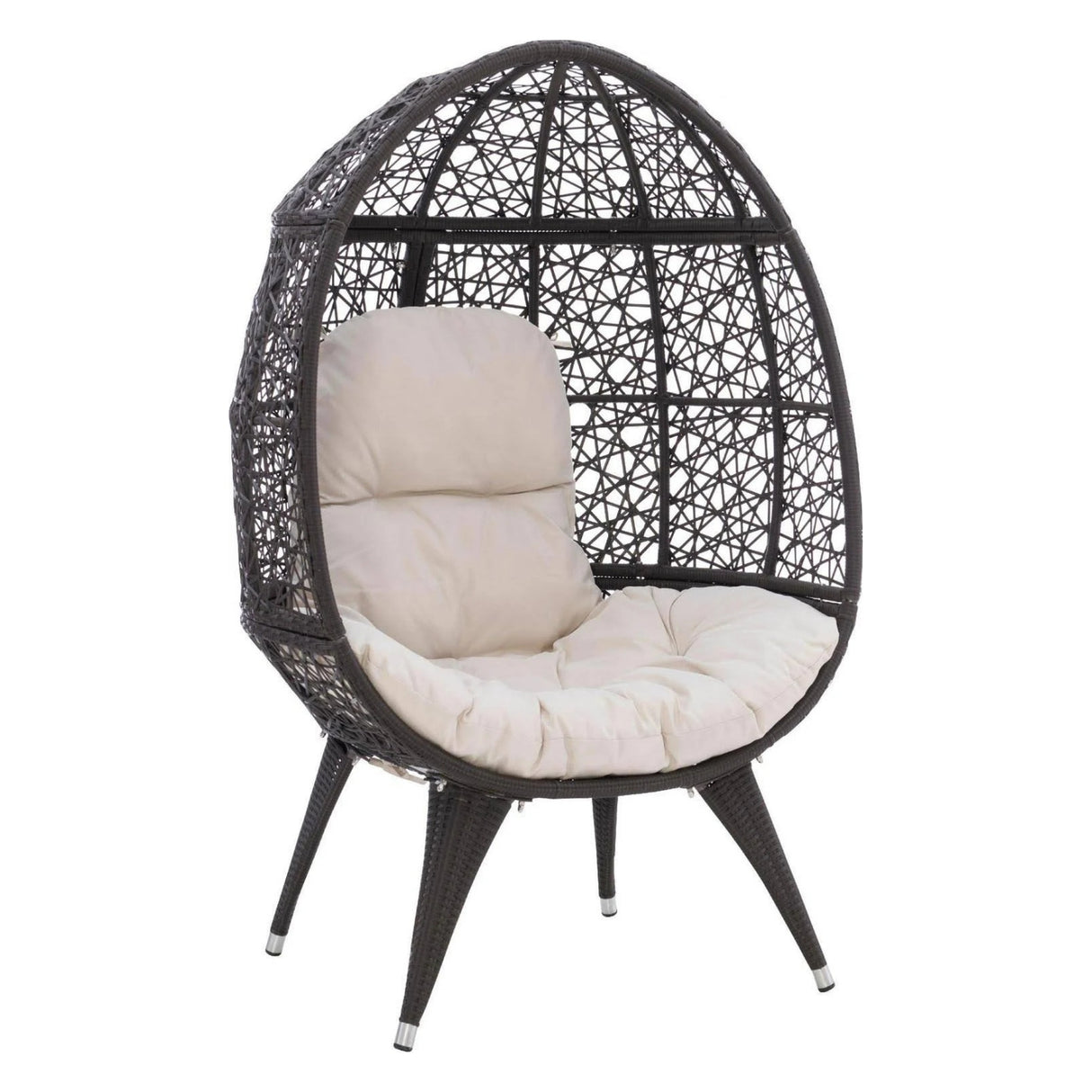 Outdoor All-Weather Wicker Egg Chair