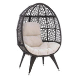 Outdoor All-Weather Wicker Egg Chair