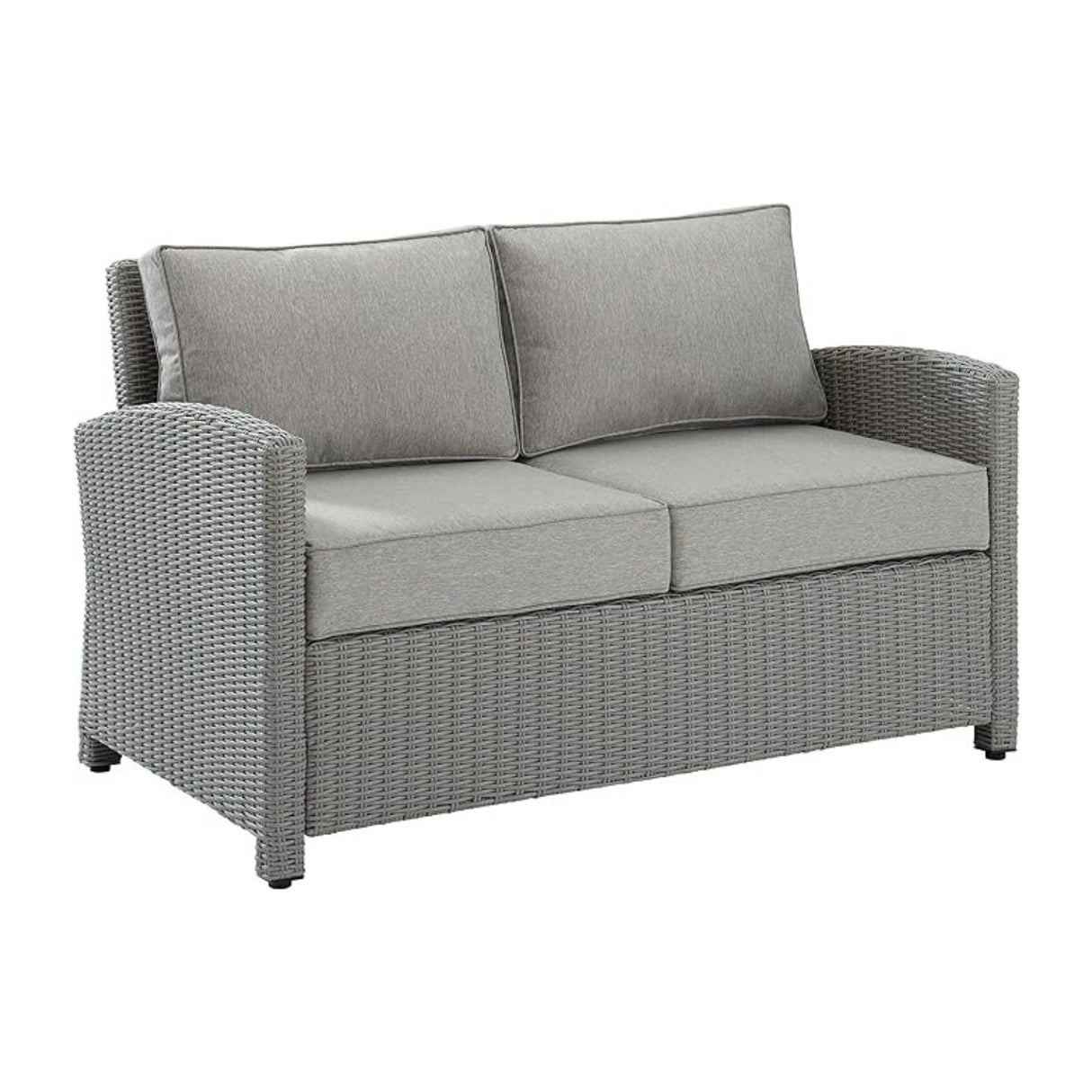 4 Pieces Patio Furniture Set, Outdoor Sectional Sofa