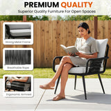 3-Piece Rope Patio Set - Perfect for Outdoor Entertaining