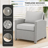 5 Pieces Patio Furniture Set
