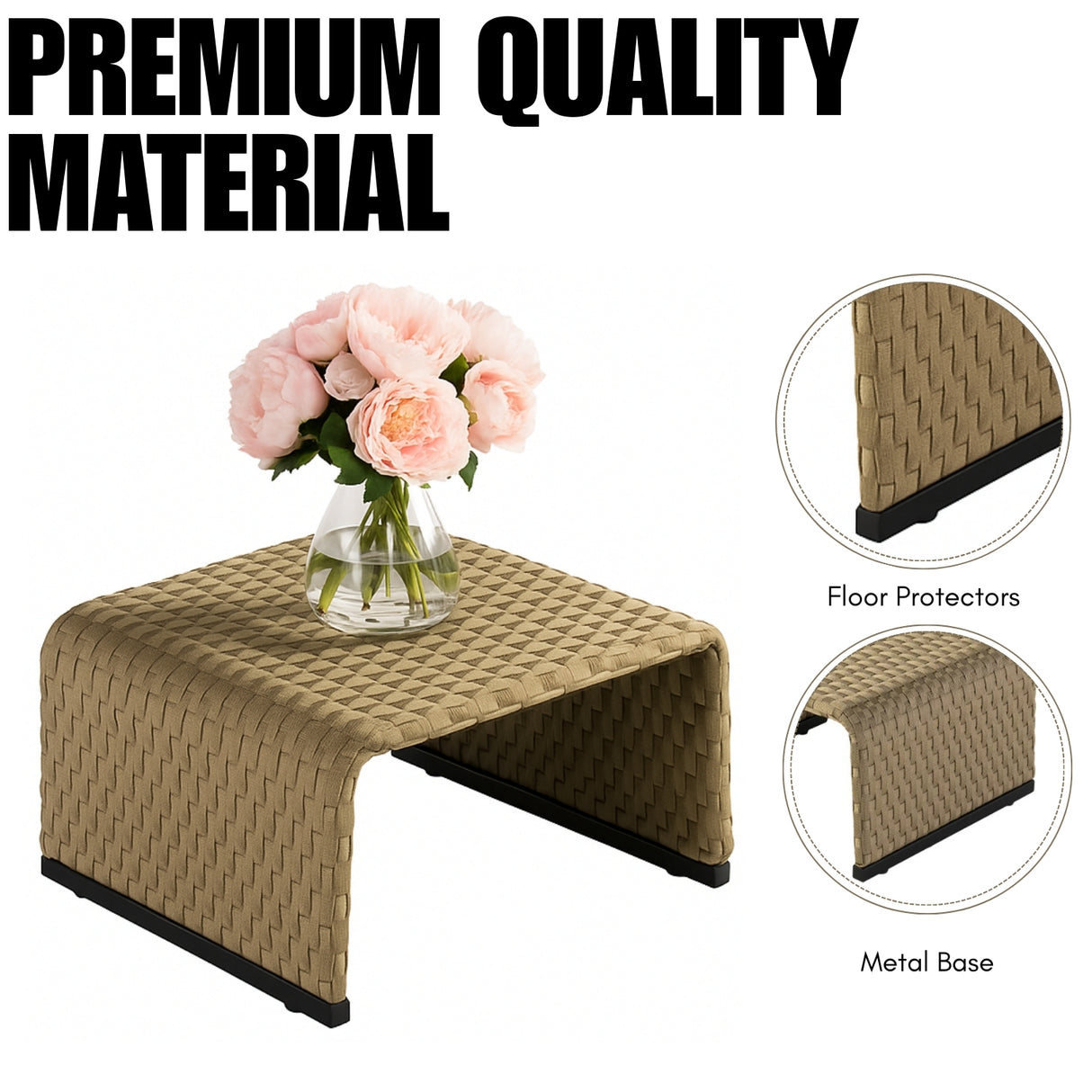 5-Piece All Weather Wicker Sofa Set