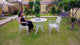 Outdoor 3-Piece Cast Aluminum Patio Bistro Set (Beige)