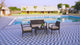4 Pieces Patio Furniture Set, Outdoor Sectional Sofa