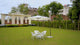 9 Ft Outdoor Offset Cantilever Patio Umbrella with Marble Base