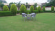 Outdoor Wicker 5-Piece Patio Set with Outdoor Umbrella