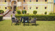 Outdoor 4 Seater Rope Conversation Sofa Set