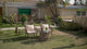 Outdoor Patio Garden 3 Piece All Weather Resistant Furniture Set