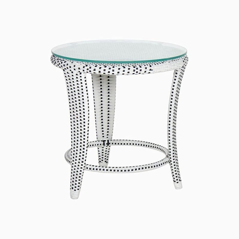 3-Piece Patio Bistro Set (White and Yellow) - Image 7