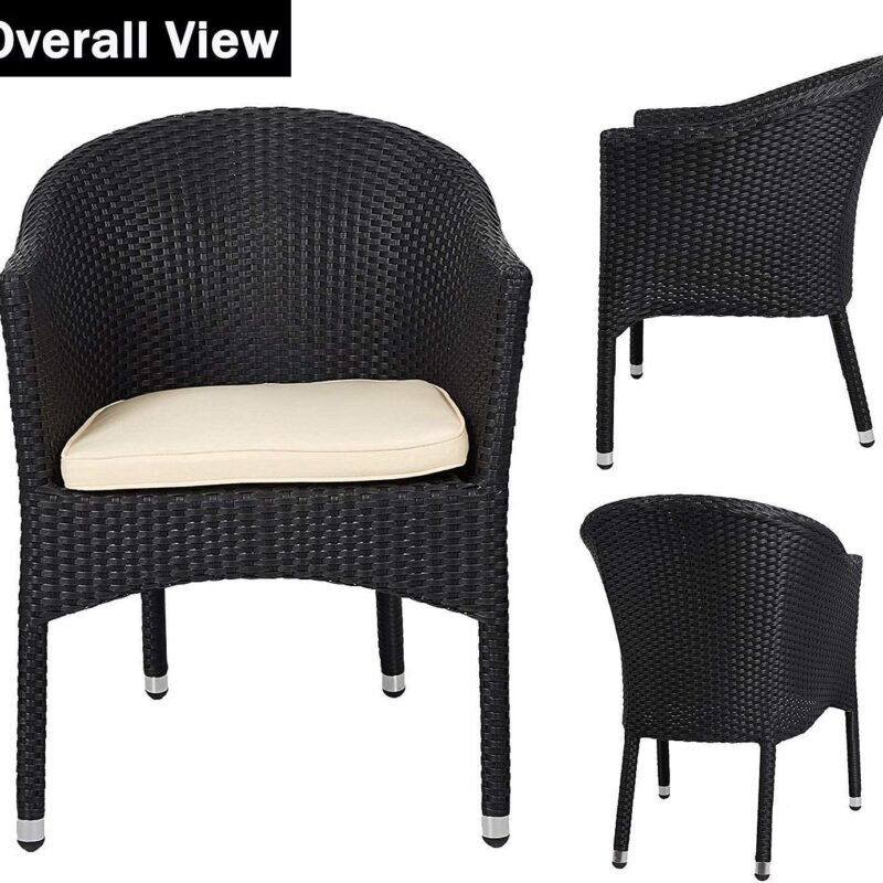 Outdoor Dining Wicker Furniture Chair - Image 3