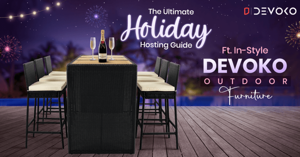 Embracing Winter Bliss with Devoko Outdoor Furniture : A Tale of Warmth and Elegance