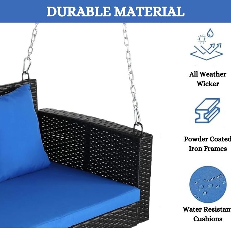 Double material outdoor furniture