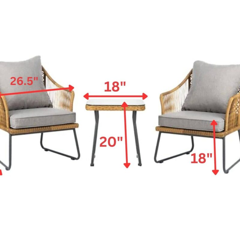 Outdoor Patio Set - Coffee Table - Backyard/Garden - Image 2