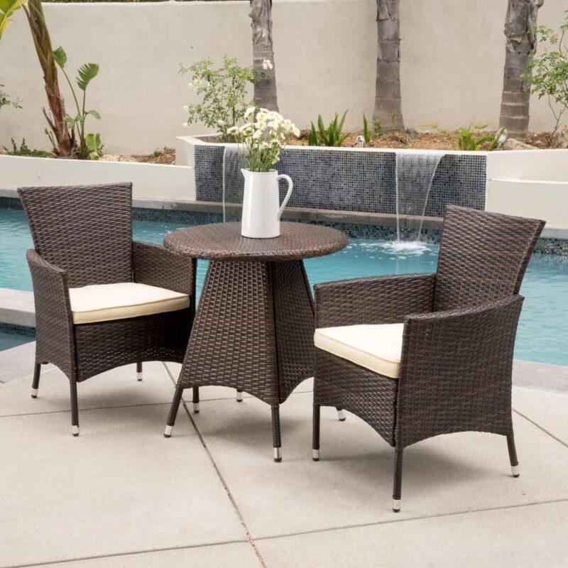 Devoko 3-Piece Outdoor Rattan Furniture Set - Image 6