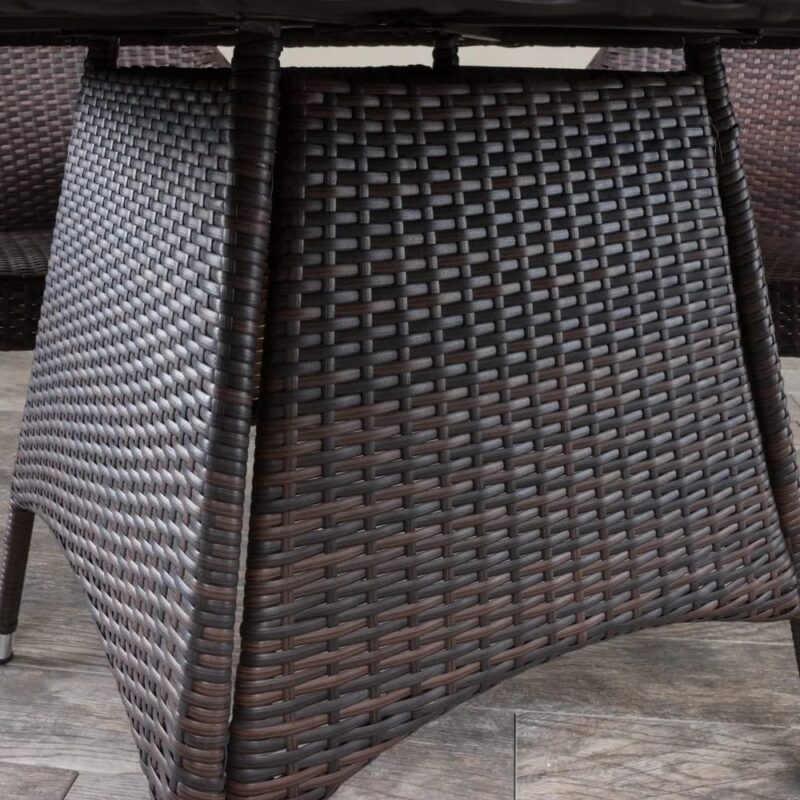 Devoko 3-Piece Outdoor Rattan Furniture Set - Image 5