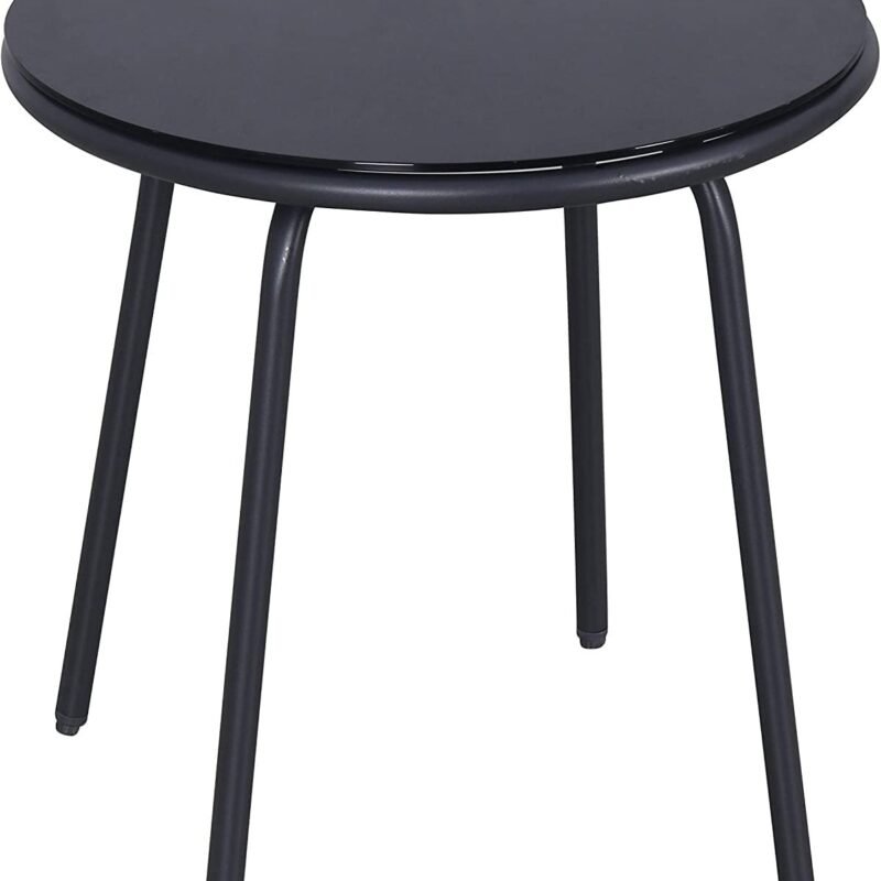 3-Piece Outdoor Conversation Set – Dark Grey - Image 5
