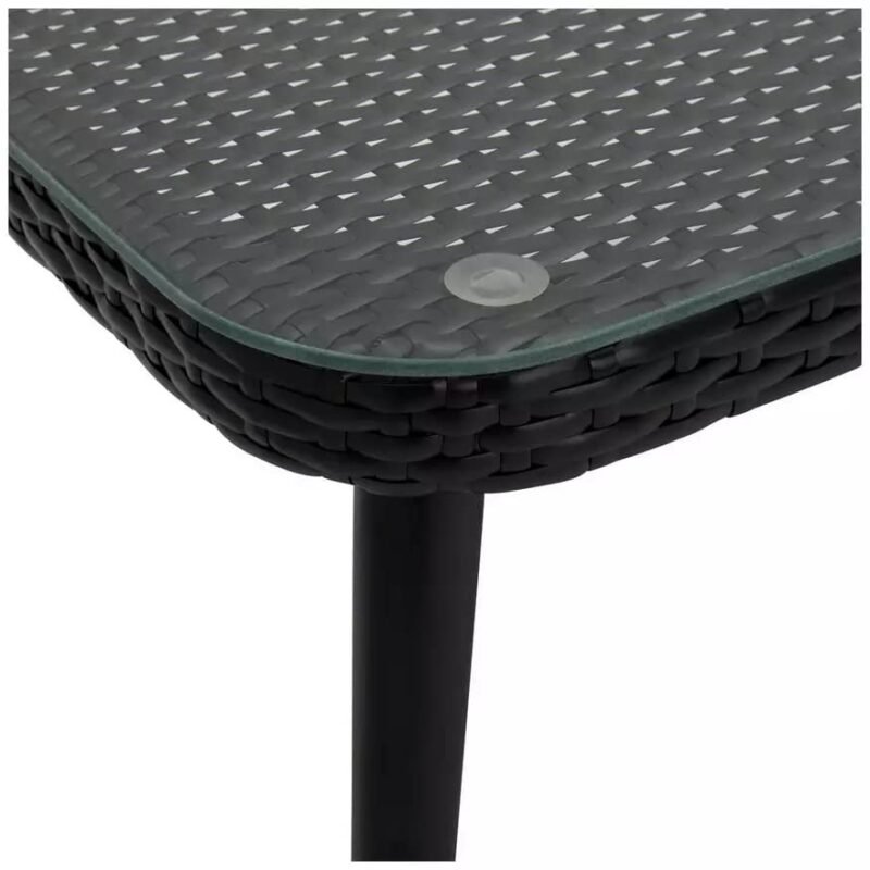 Rope Patio Furniture Set (Black & Grey) - Image 5