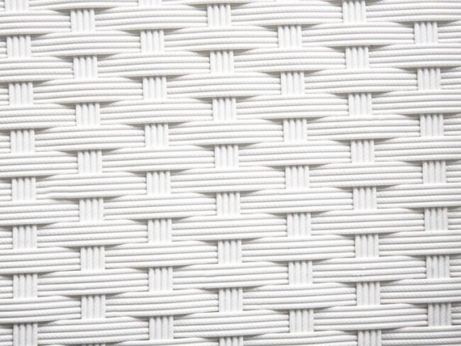 Devoko 7-Piece L-Shaped Outdoor Sectional Sofa with Manual Weaving Wicker, White Sofa & Grey Cushions - Image 6